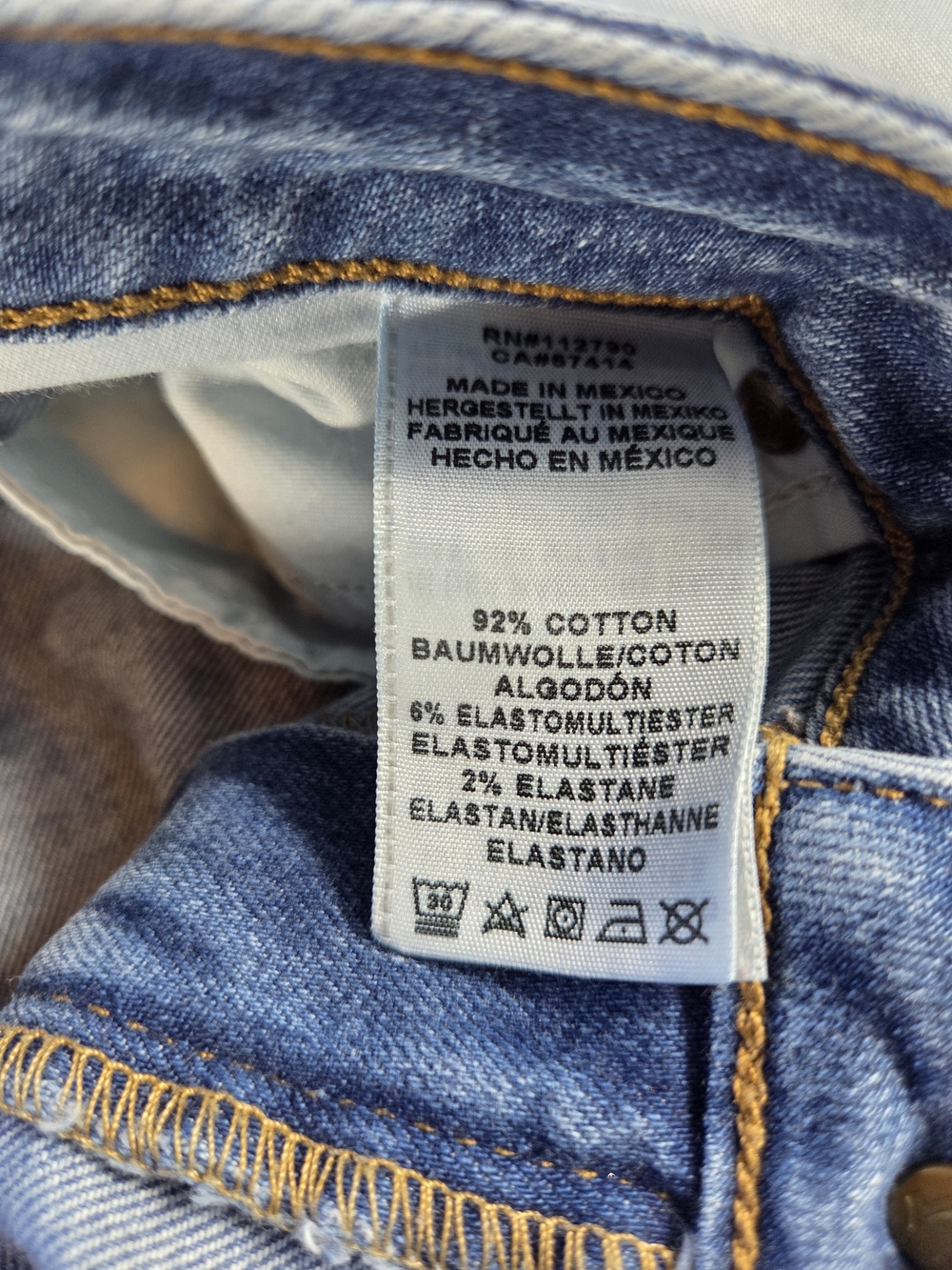 True Religion Sara Cigarette Jeans Womens 31 Distressed Slim Straight Light Wash - Picture 12 of 16